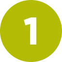 Icon depicting the number one